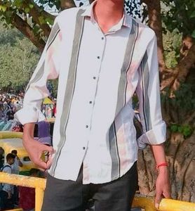 Striped Casual Shirt for men's