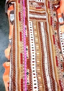 Kalini Geometric Printed Colourful Regular Kurta🌹