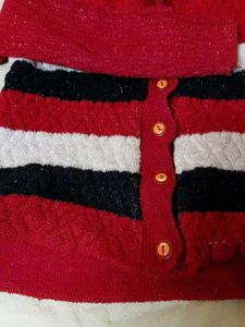 Striped Knit Cardigan