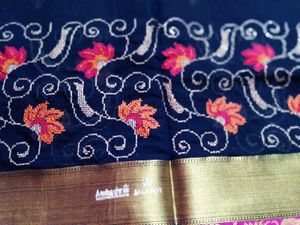 Handloom Silk Saree Ke Sath New Free Sare