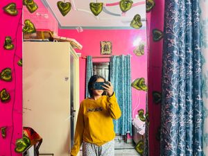 Mustard Yellow “DREAM” Printed Sweatshirt