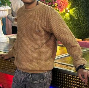 Textured Knit Sweater