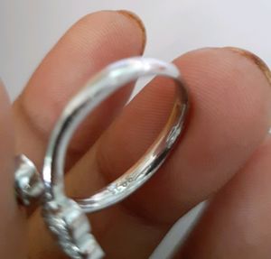 925 Silver Adjustable Ring