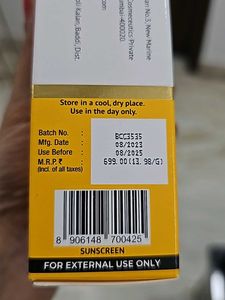Dr Sheths Centella Niacinamide Sunscreen