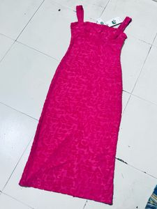 Pink Bodycon Dress Size S