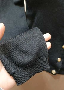 Elegant Black Cardigan