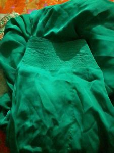 Green Embroidered Salwar Kameez