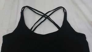 Bershka Very Stylish Black Tank Top