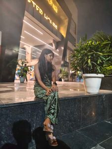 Elegant Green Ethnic Gown