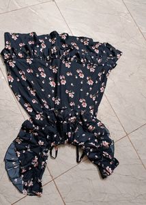 L Size Knee Length Dress