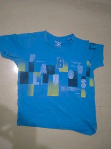 Blue Graphic Tee