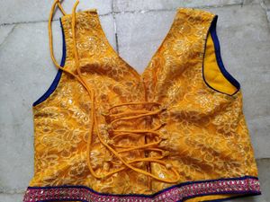 Yellow Lehenga For Girls