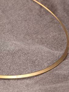 Gold Tone Collar Necklace