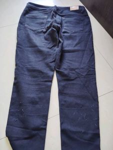 Ripped Wide Leg Jeans