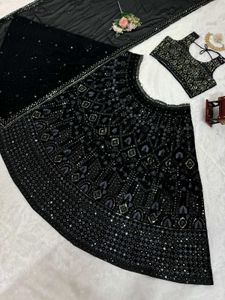 🆕️🆕️Gorgeous Black Bridesmaids Lehenga