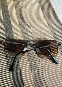 Square Shape Sunglasses In Brown Shade