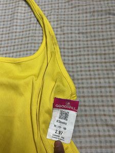Yellow Halter Top