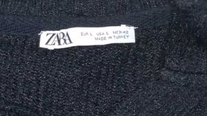Zara Knit Polo T-Shirt