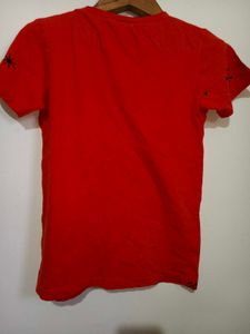 Red Graphic Tshirt