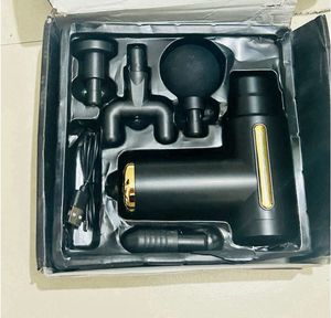 Massage Gun - Black &amp; Gold