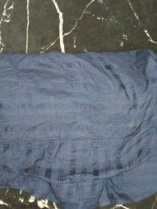 Navy Blue Button-Down Shirt