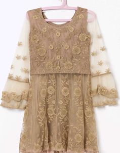Girls 2 Piece Dress Festive Party Glittery(sale)