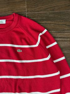 Lacoste Striped Sweater