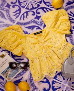 VERO MODA Yellow Top