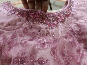 Ethnic Bridal Pink Gown 🌷💖