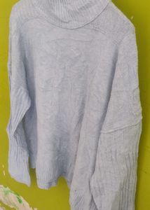 SKY BLUE PULLOVER SWEATSHIRT