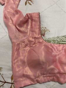 Blush coral Skirt And Choli