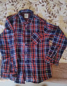 Blue Checks Boy Shirt