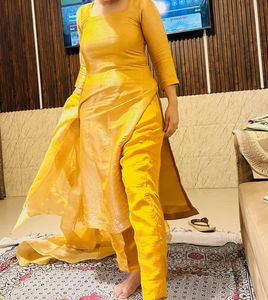 Golden Yellow Pant Kameez