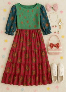 FLORAL MAXI DRESS
