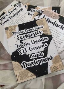 DECORATED PROJECTS FILES AND FRONT PAGE