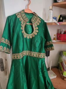 Party Wear Heavy Gown Silk