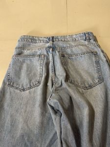 Wide Leg Denim Jeans