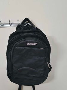 Black Laptop Backpack – 4 Compartments