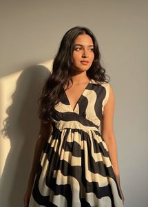 Chic Patterned Dress