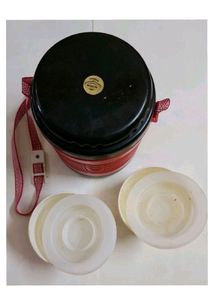 🔷🌟💥 Red Black Lunch Box