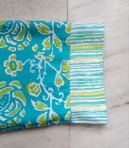 Threads Green &amp; Blue Kurti