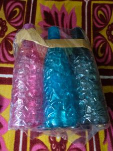 New Water Bottles Pack Of 6