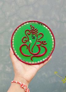 Ganpati Lippan Art ❤️