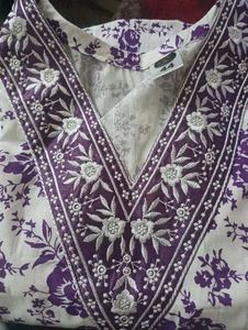 Floral Print Kurta Set