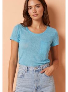 Beautiful Teal Pocket Tee