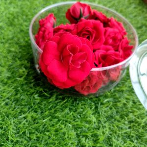 Rose Hair Pin Combo ( 2 Pc Of Each Colour)