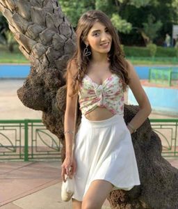 White Knee Length Dress