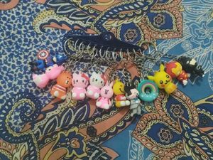 Kawaii Charm Keychain Collection