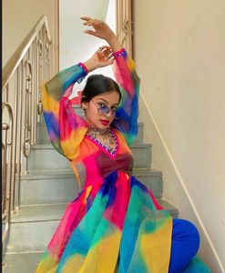 Alia Cut Organza Suit With Pant