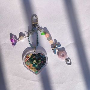 spirited away heart keychain